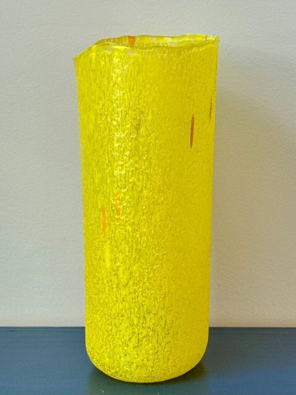 Vintage Signed Kosta Boda Bertil Vallien Art Glass 'Chicko' Vase Textured 49606 - Picture 4 of 8